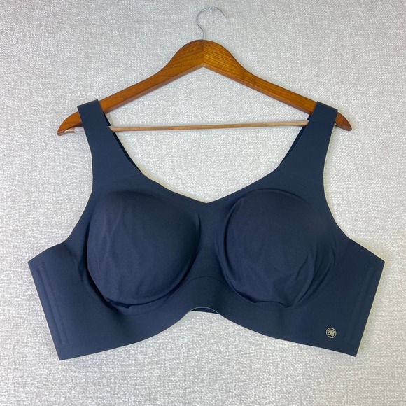 Honeylove Other - Honeylove Crossover Bra Black Wireless Seamless Bralette 3X LWBR0101